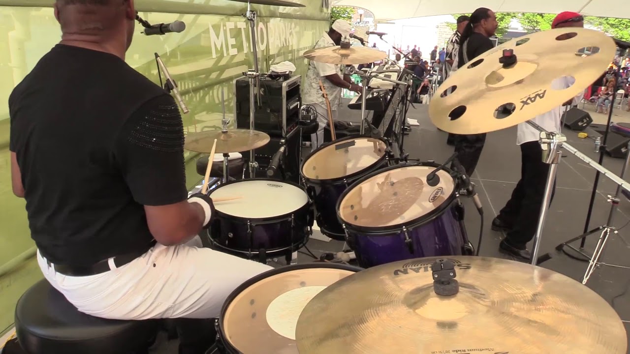 Dayton Funk All-Stars-Drum Medley at Dayton Strong Concert July 2019