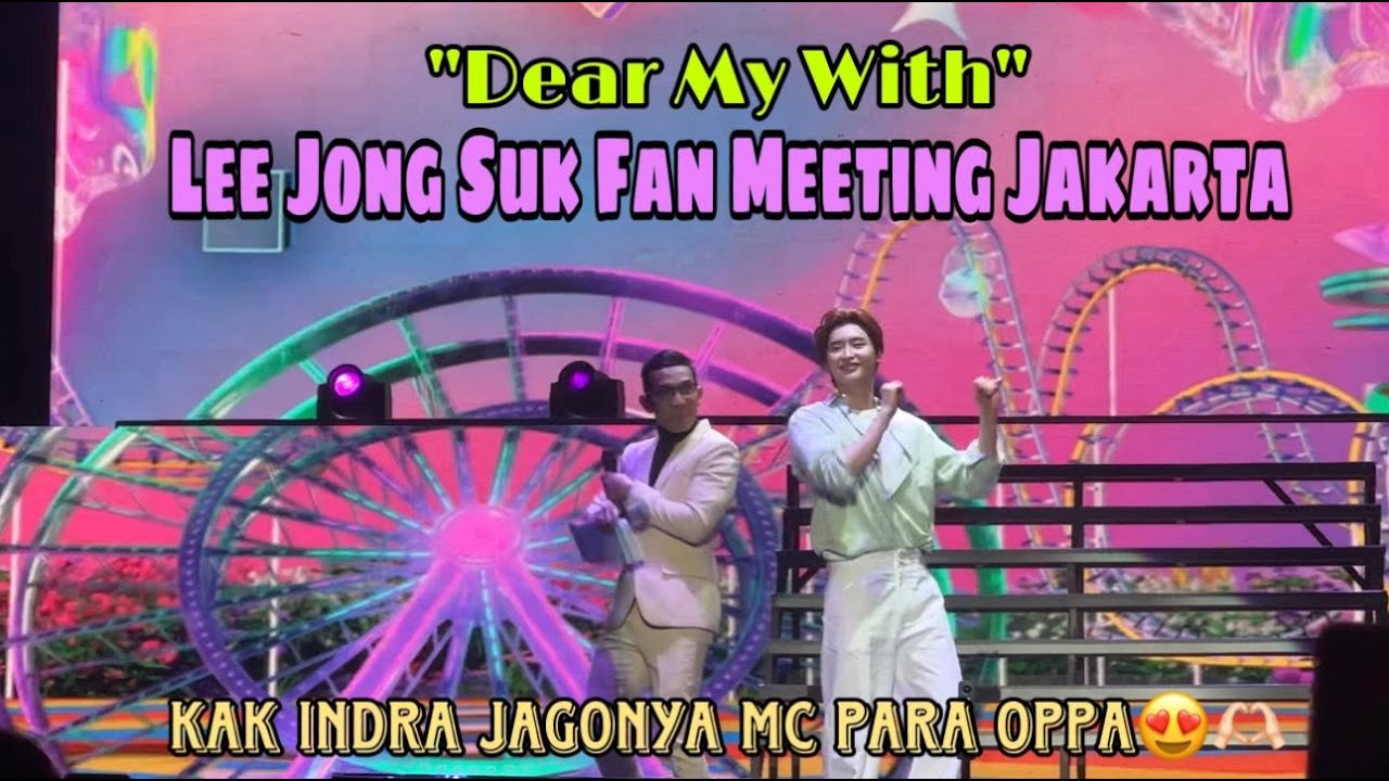 Meet Oppa Lee Jong Suk at Fan Meeting 
