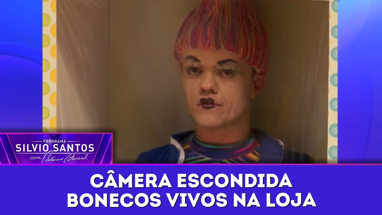 Bonecos Vivos na Loja | Câmeras Escondidas (06/05/25)