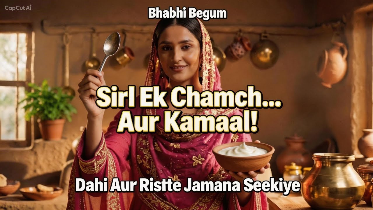 Sirf Ek Chamach… Aur Kamaal! | Bhabhi Begum Se Seekhiye Dahi Aur Rishte Jamana