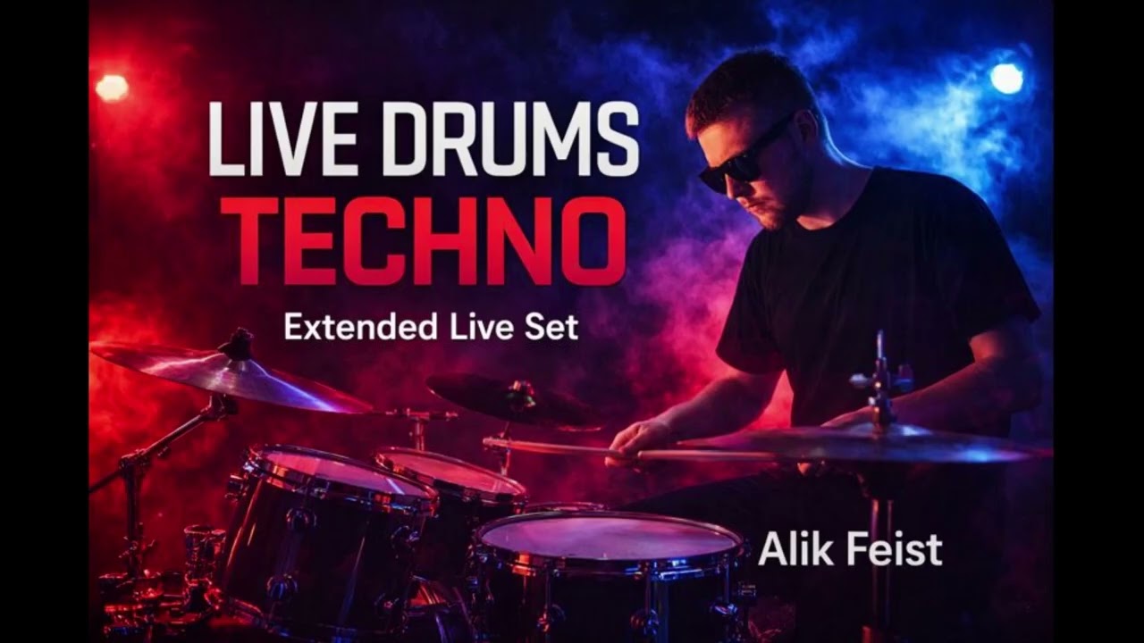 Live drums techno.Vol 1