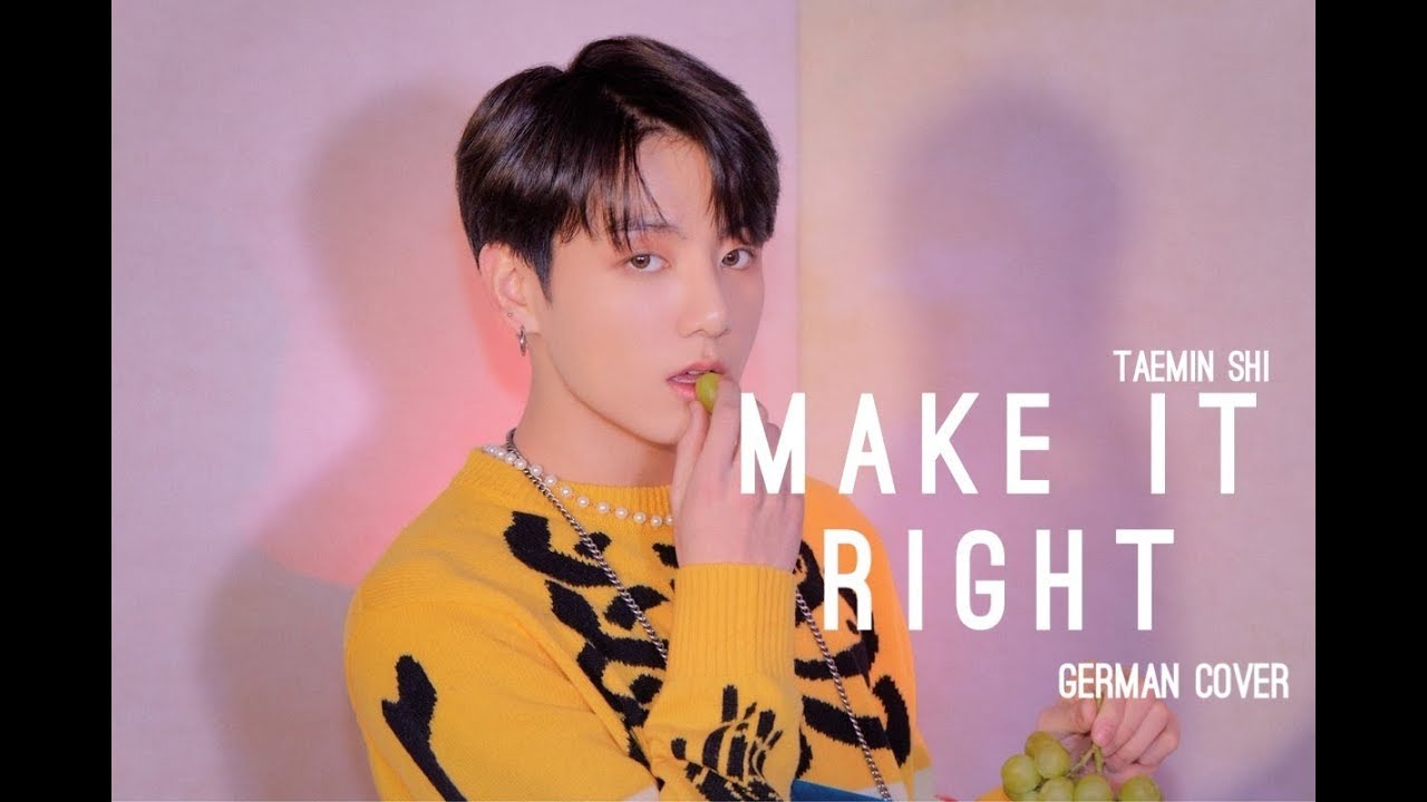 BTS (방탄소년단) - Make It Right [ SLOW GERMAN/DEUTSCH COVER ]