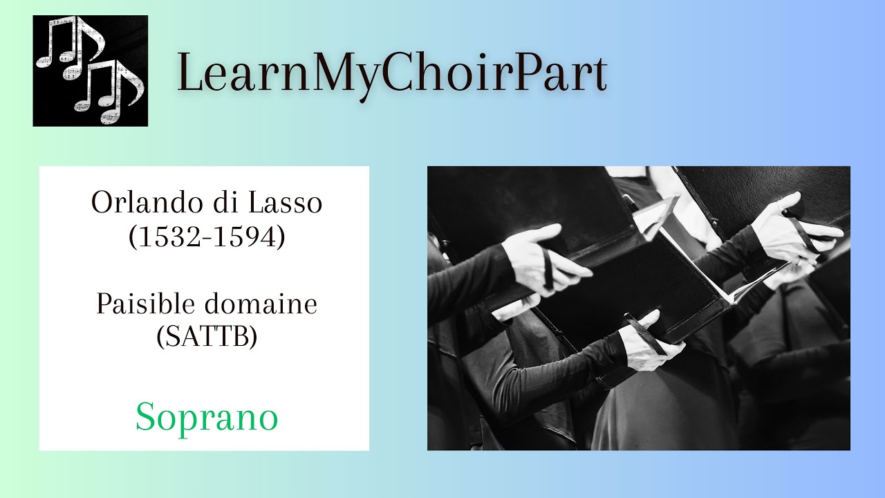 French Chanson - Orlando di Lasso - 