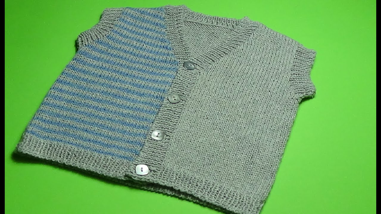 Gilet bimbo a maglia!!! (intro e dietro) tutorial.