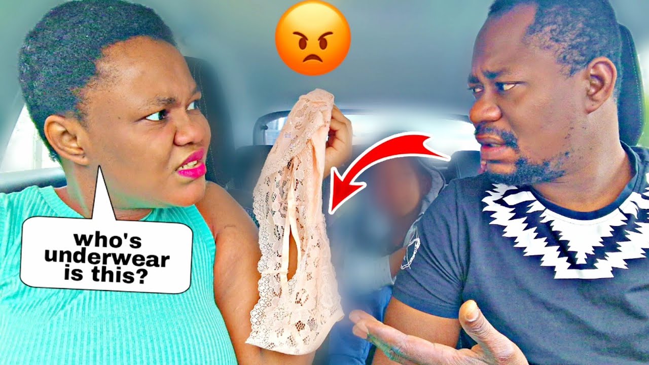 Another woman's underwear in my car prank on my pregnant wife ( bad idea)