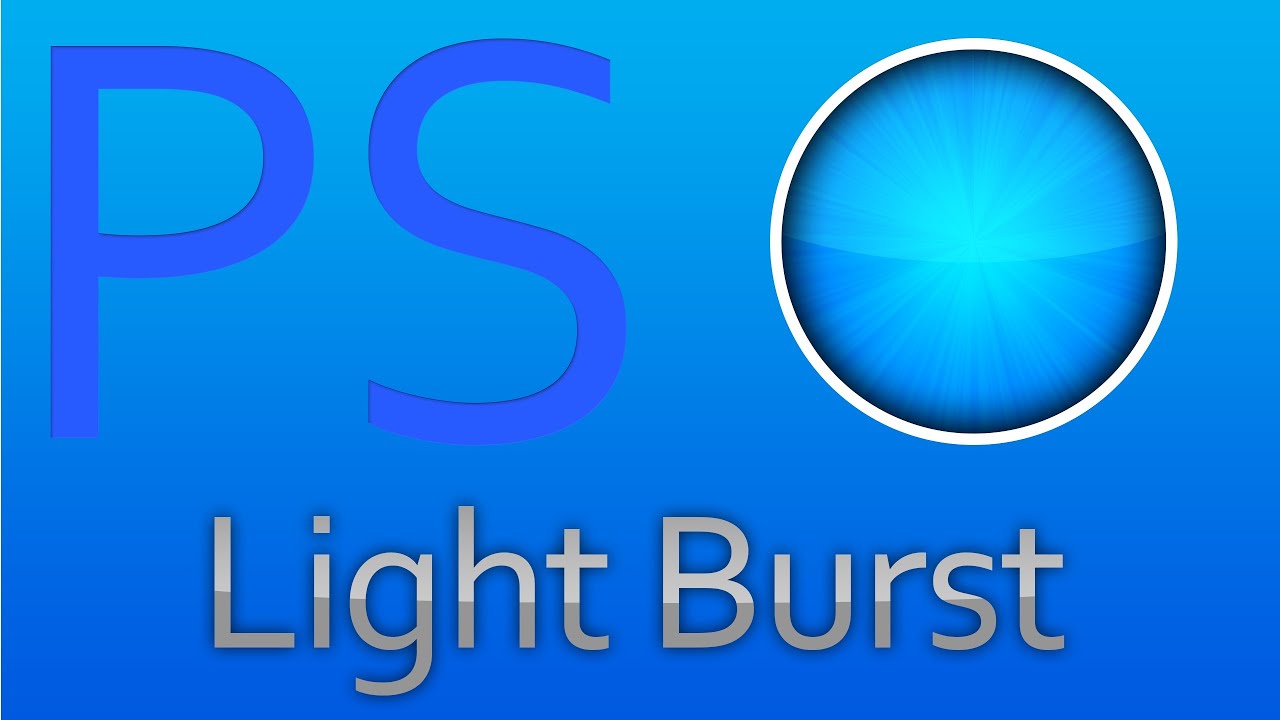 Photoshop Tutorial - Light Burst Effect