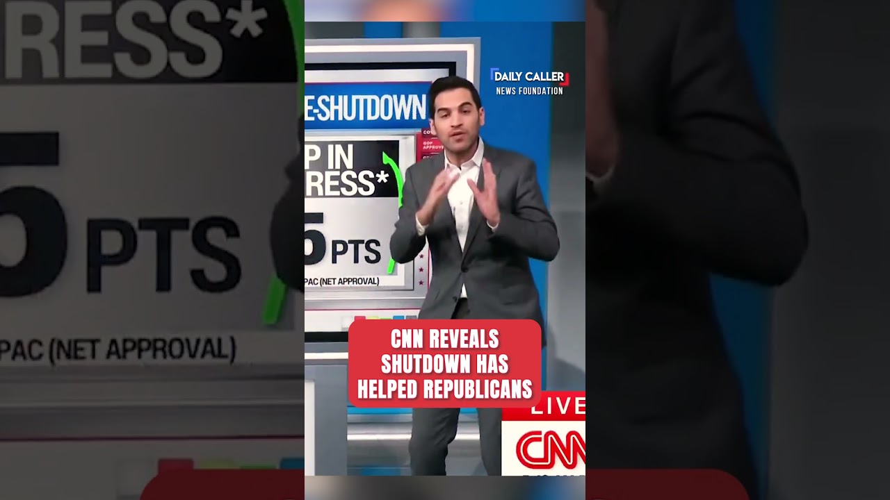 CNN: Shutdown Has HELPED Republicans' Approval Rating