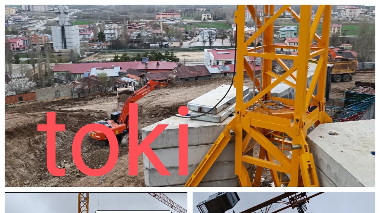 3 ETAP  TOKİ hızla başladı  Yıldızeli Sivas Türkiye