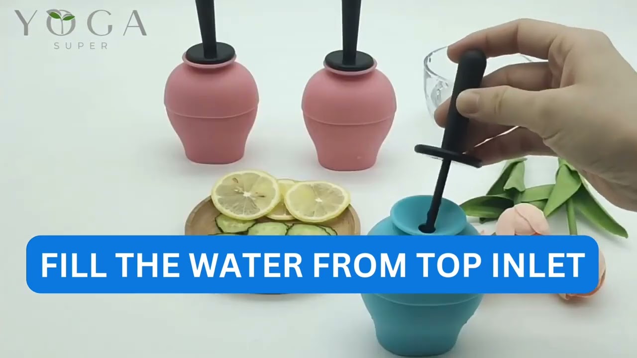 N&auml;o j&auml;&auml;masaži rullikute kasulikkus ja kasutamine Yogasuper ice roller
