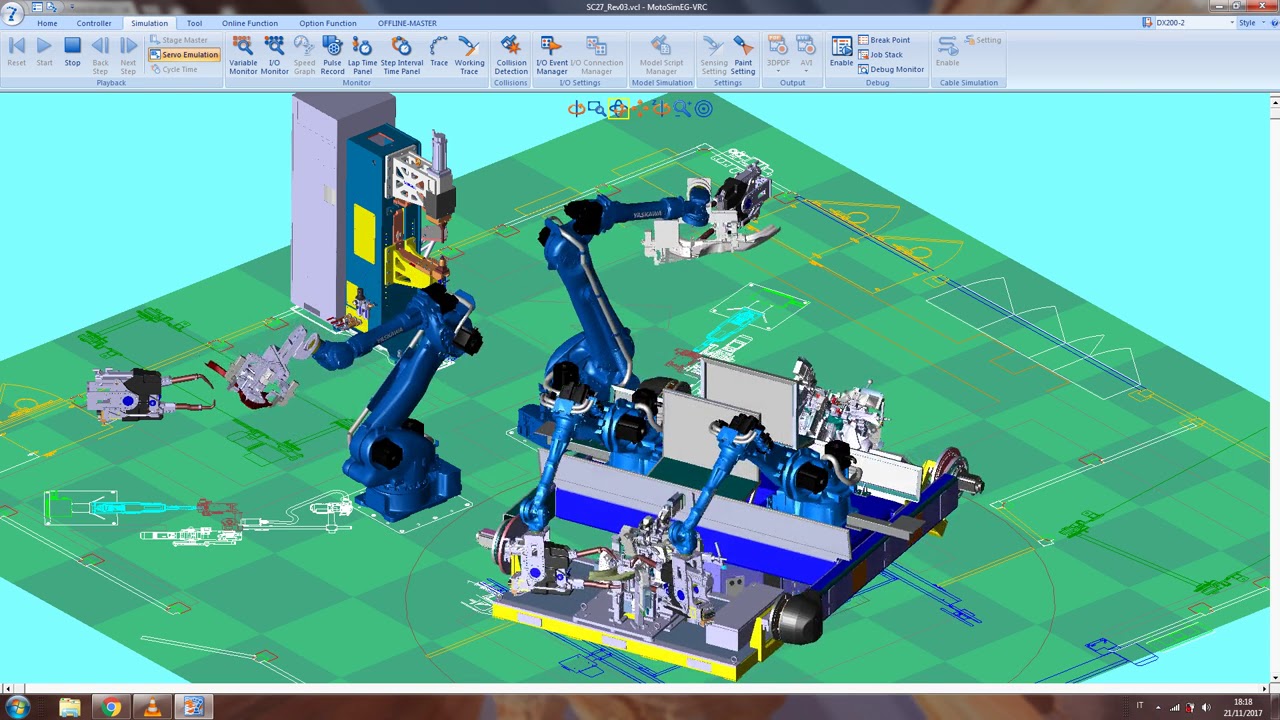 YASKAWA SIMULATION MOTOSIM