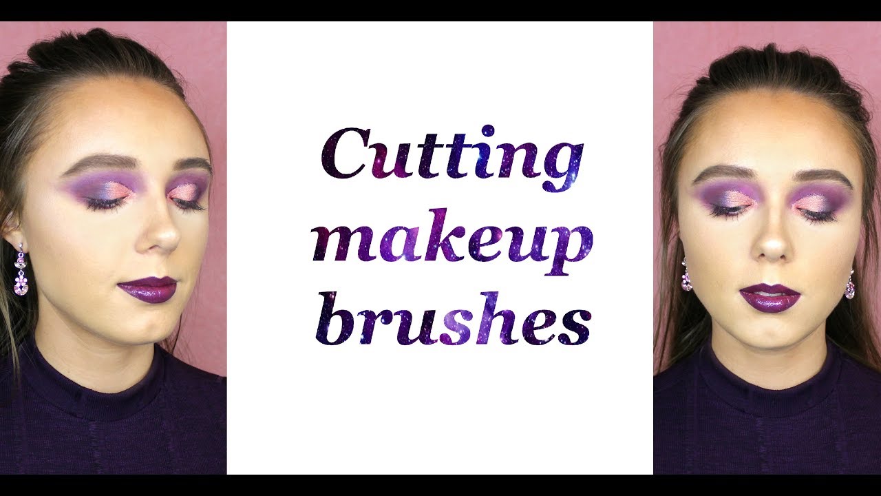 Cutting Makeup Brushes | SaarahGlam