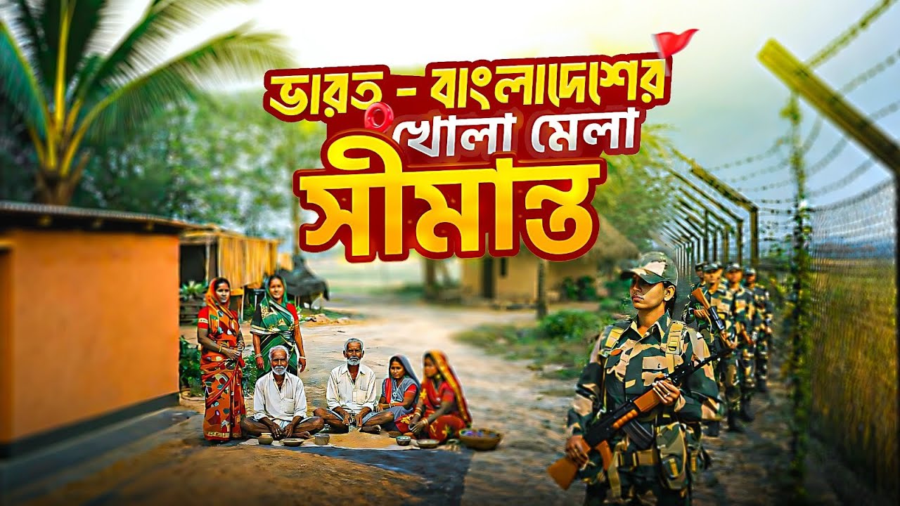 ভারত-বাংলাদেশের সবচেয়ে খোলামেলা সীমান্ত! | Passport ছাড়াই যাওয়া যায়? | Bangladesh India Border