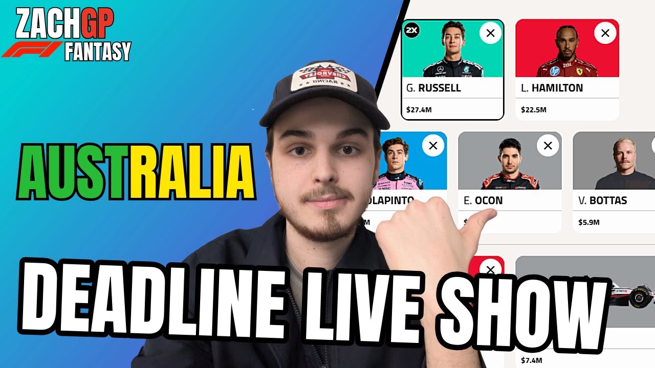 FINAL THOUGHTS FOR F1 FANTASY - AUSTRALIA 2026