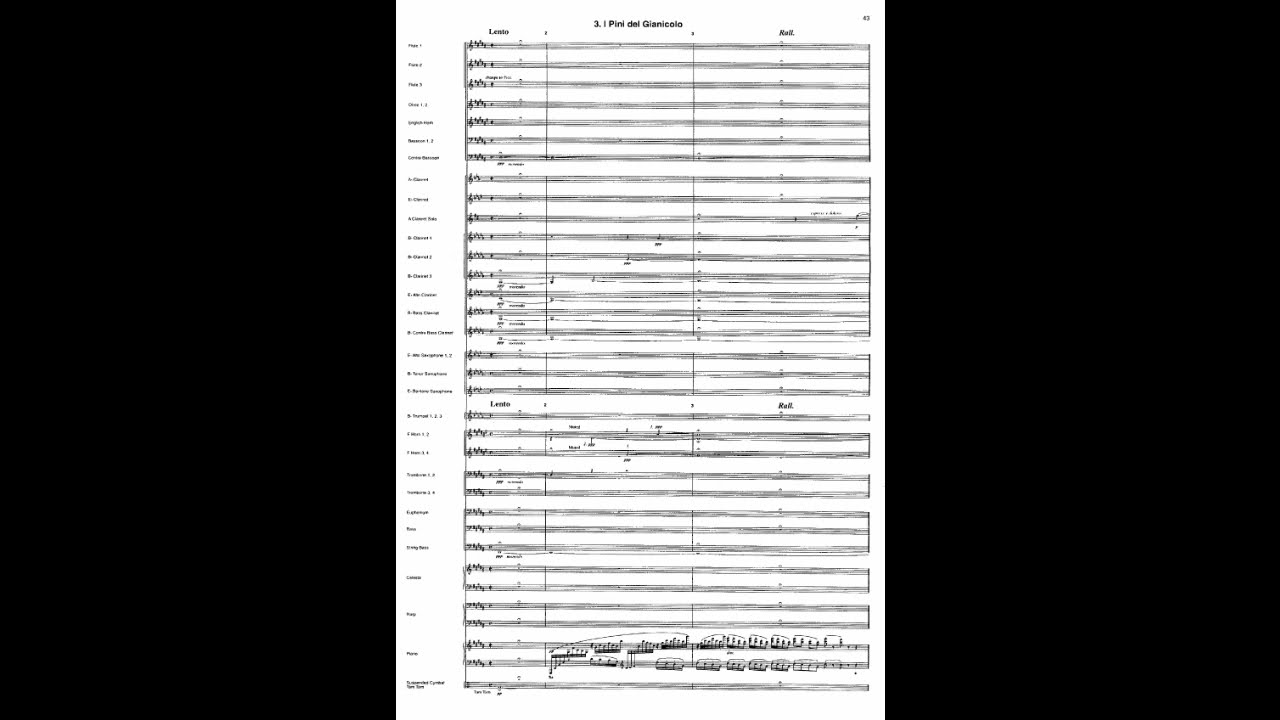 Pini di Roma | Ottorino Respighi - trans. by Yoshihiro Kimura