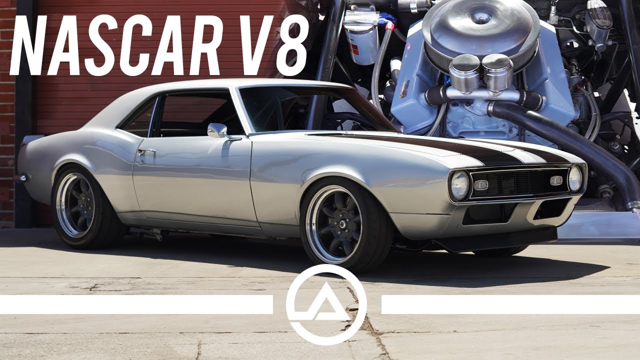 Camaro с двигателем NASCAR V8 и прямозубыми передачами | Американский маслкар