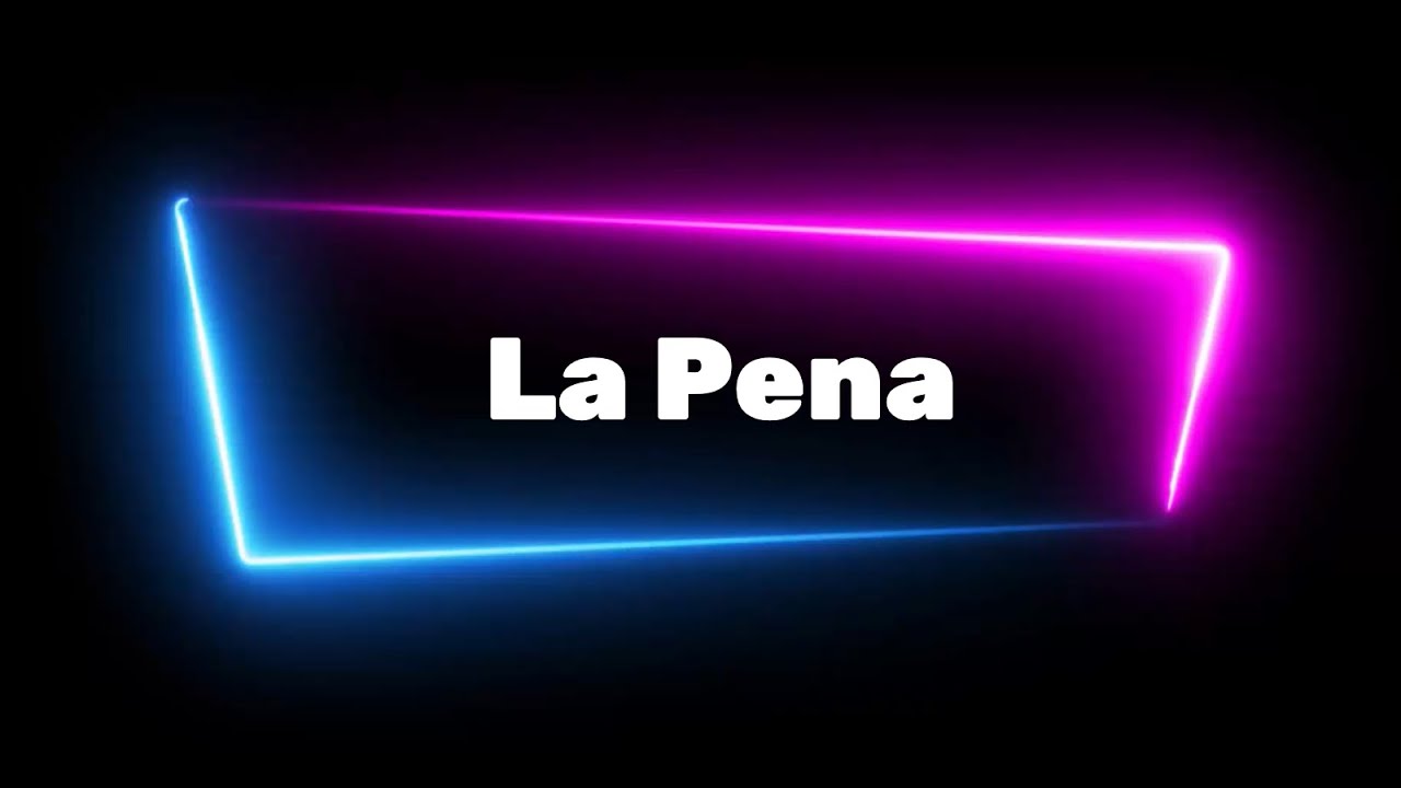 Karaoke | La Pena - DeTeresa  | Benidorm Fest - Eurovision 2025