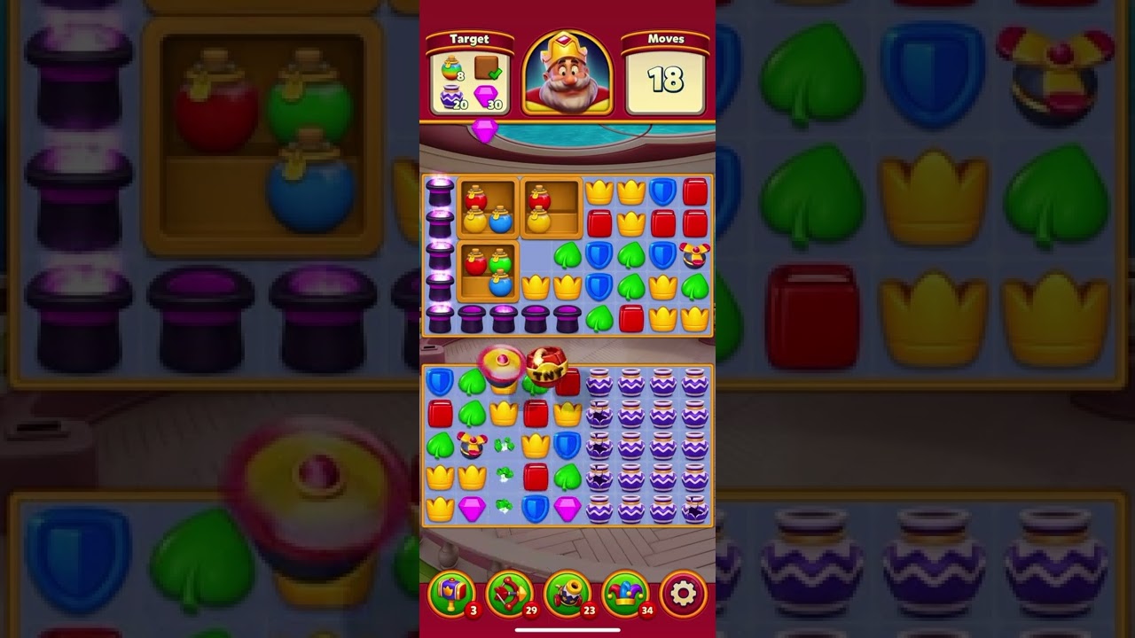 Royal Match 💡 Hard Level 555