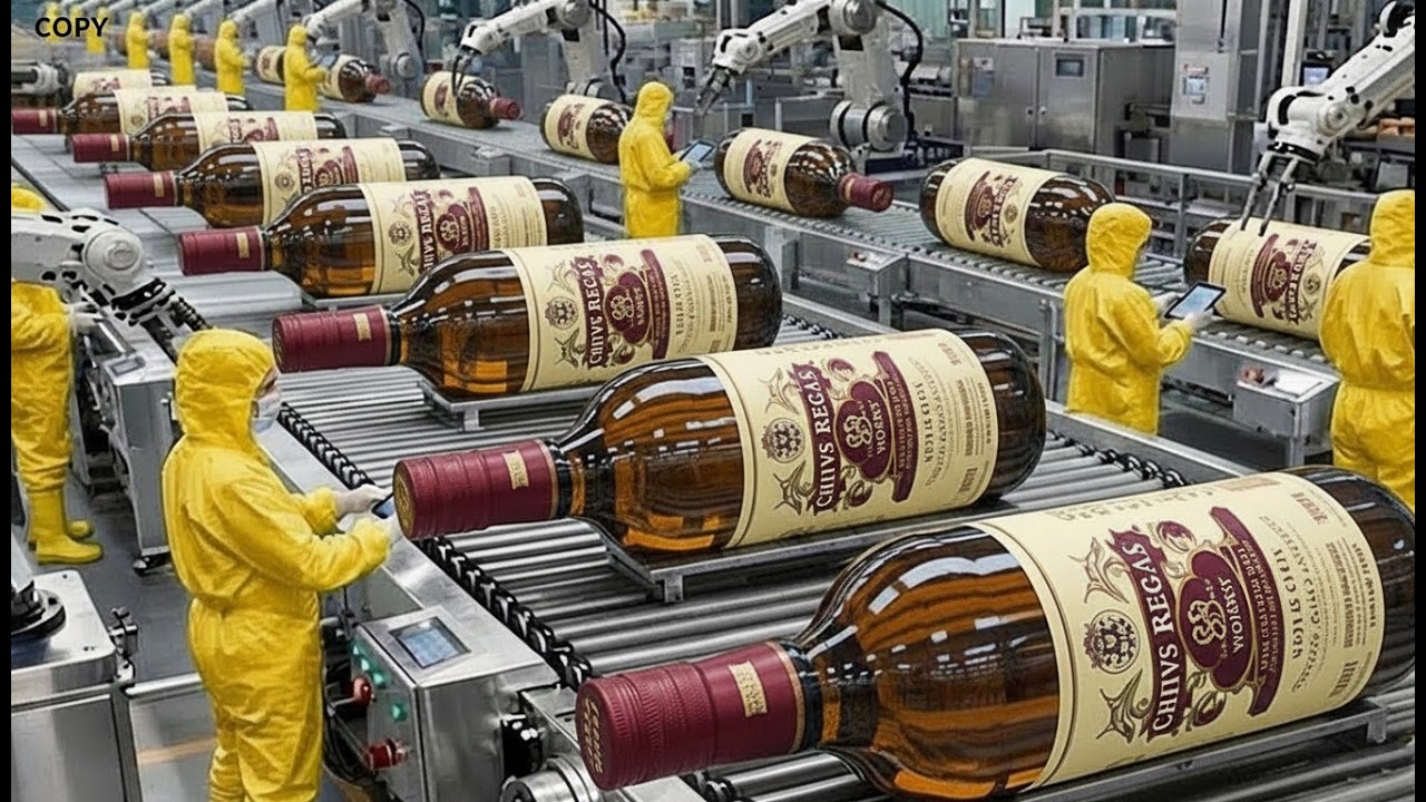 Inside the Chivas Regal 18 Factory | How World-Class Scotch Whisky Is Made!