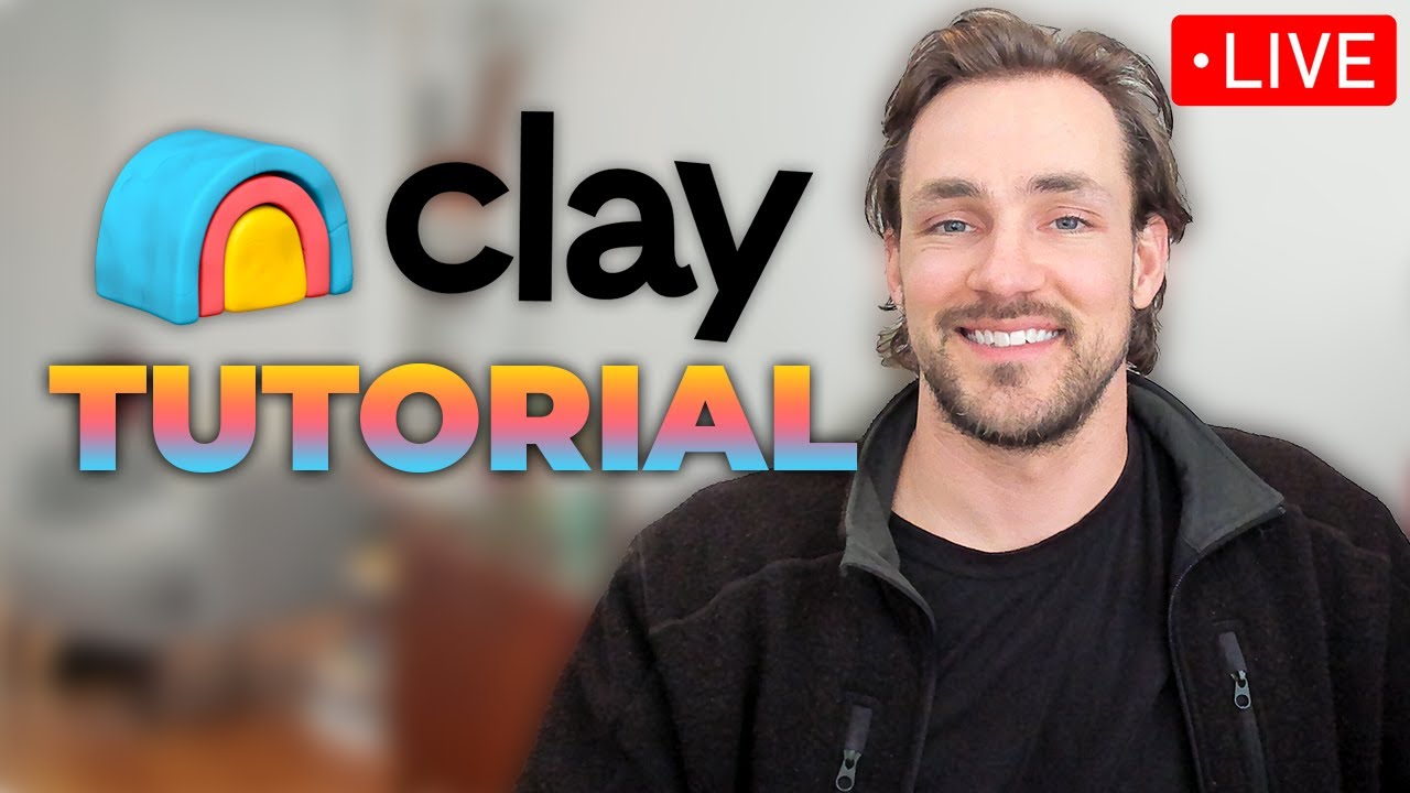 How to Use AI To Automate B2B Prospecting (Live Clay.com Tutorial)