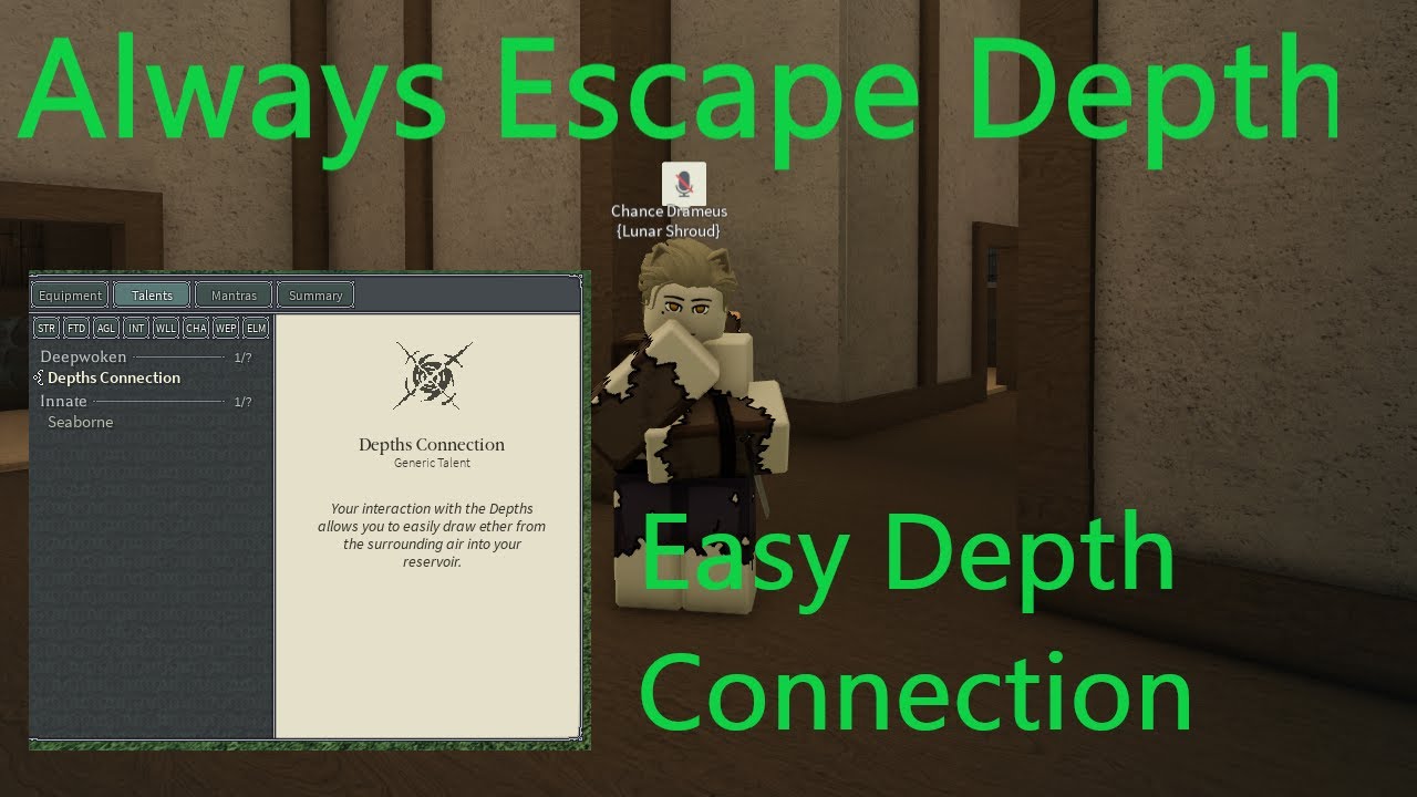 How to Always Escape Depths in Deepwoken | Deepwoken