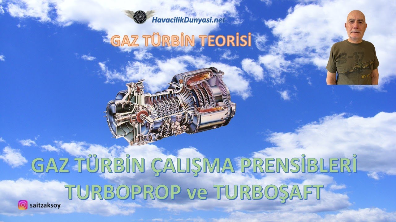 GAZ TÜRBİNİ ÇALIŞMA PRENSİPLERİ - TURBOPROP ve TURBOŞAFT