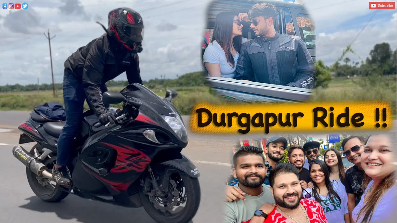 Durgapur Ride on HAYABUSA !! |The Confused Box