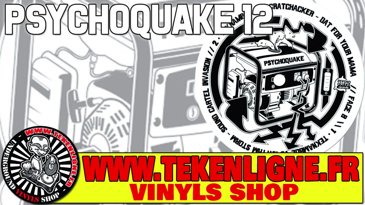 Psychoquake 12 - Teknambul + Rhythm Storm + Scratchacker
