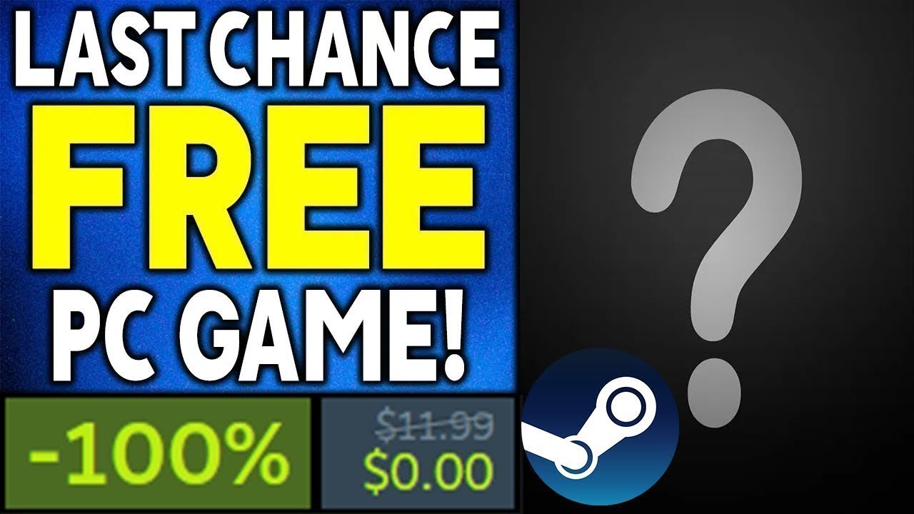 Last Chance FREE Steam Game, 3 FREE Steam Game Weekends + More FREE Steam Stuff!