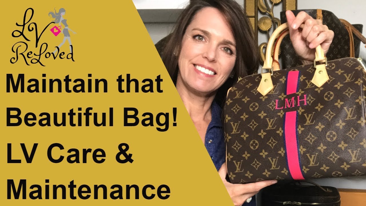 Louis Vuitton MON Speedy like New! Tips for Perfect Patina - Vachetta Care - Wear & Tear Update