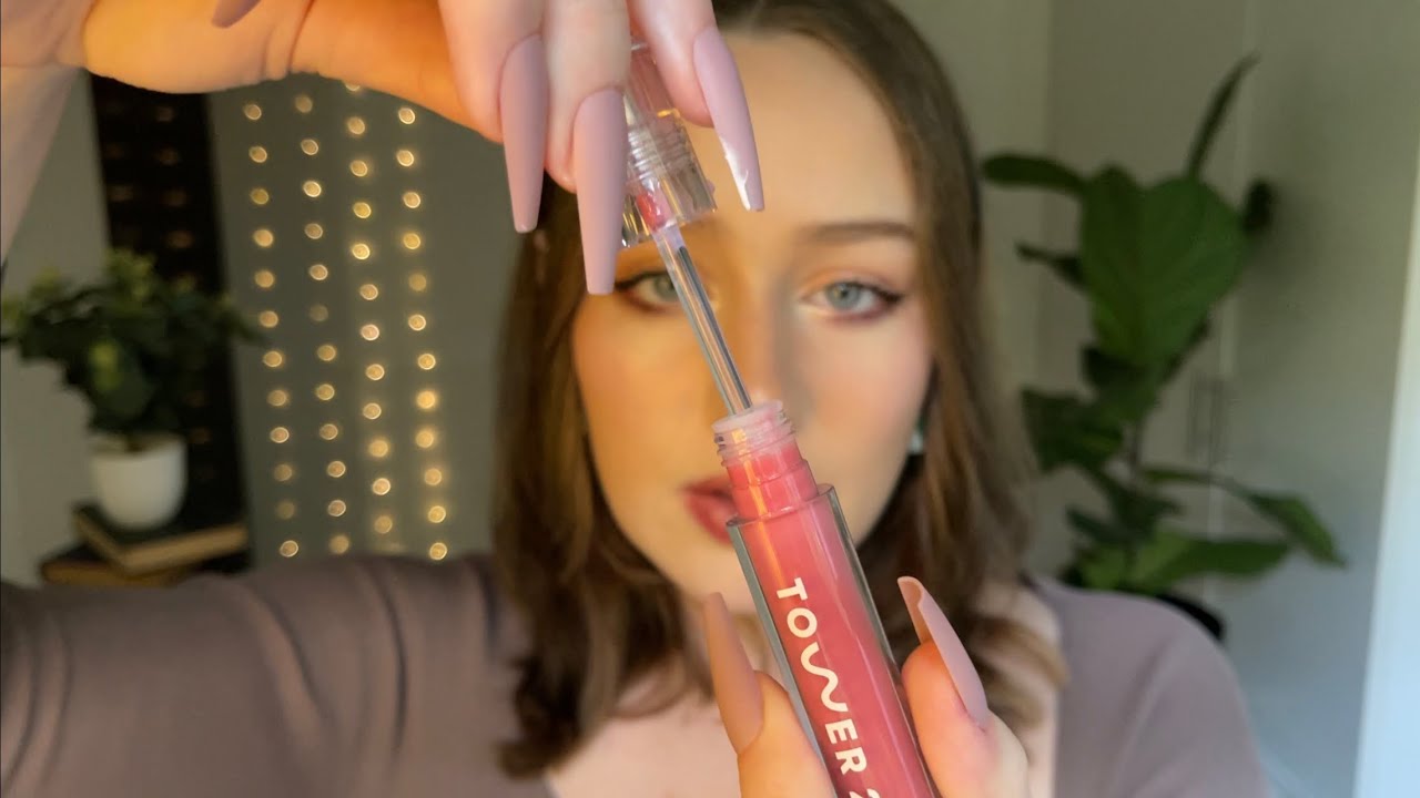 asmr sephora haul #3 (skincare, lipgloss, fragrance, tapping & crinkles)