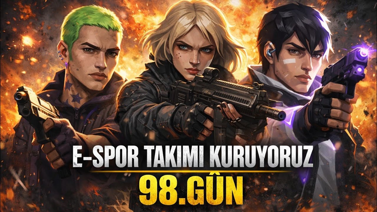 E-SPOR TAKIMI KURUYORUZ 98.GÜN