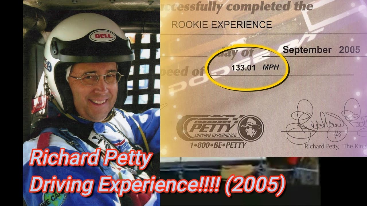 Richard Petty Racing Experience - My 50th Birthday Present (2005)