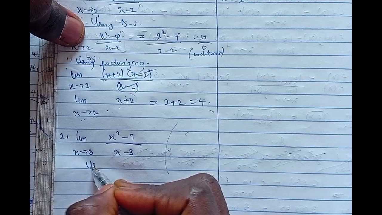 Limit part II (Factorisation)