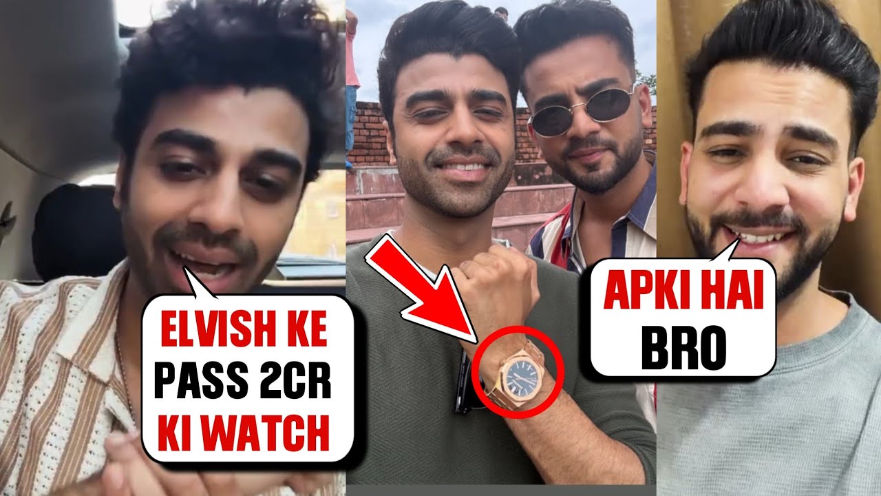 OMG😳 Rohan Khurana Talk About Elvish Yadav Luxury Watch || Rohan Khurana on Elvish Yadav | Elvish