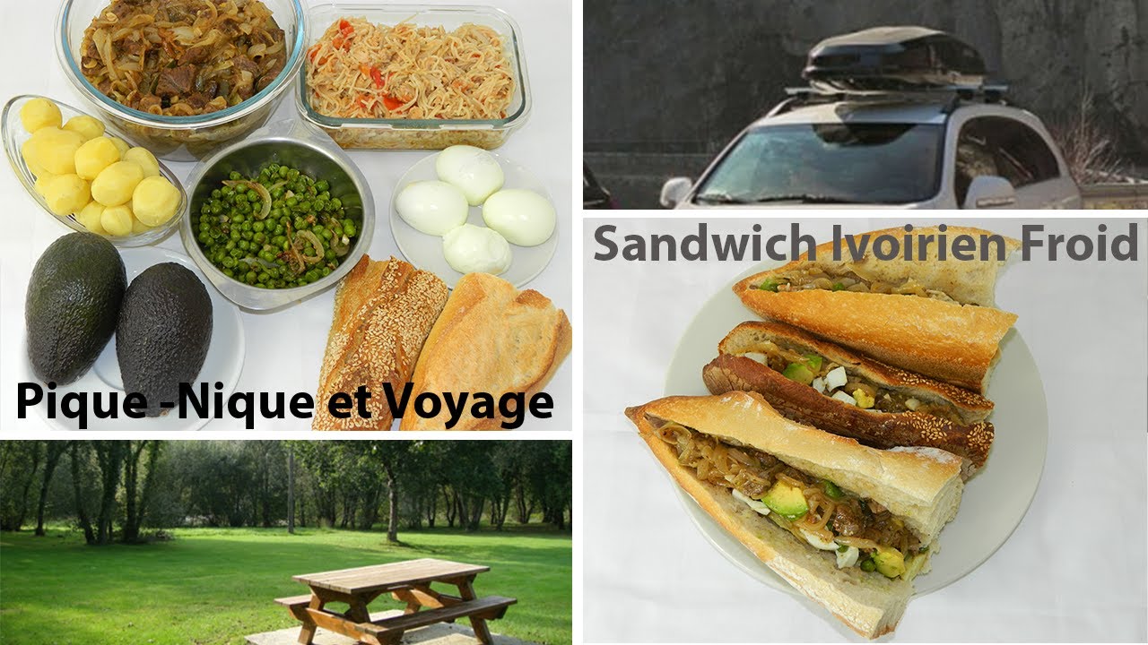 #Sandwich #Froid 3 Recettes pour un Sandwich Froid  Ivoirien#24/ Recipes for a Cold Ivorian Sandwich
