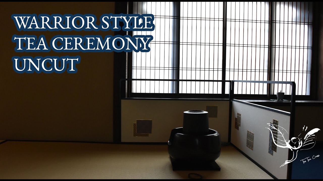 Japanese Tea Ceremony During Furo Season in October Nakaoki ASMR