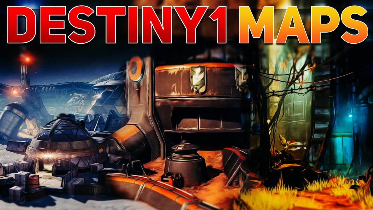 Destiny 1 Maps and Their History