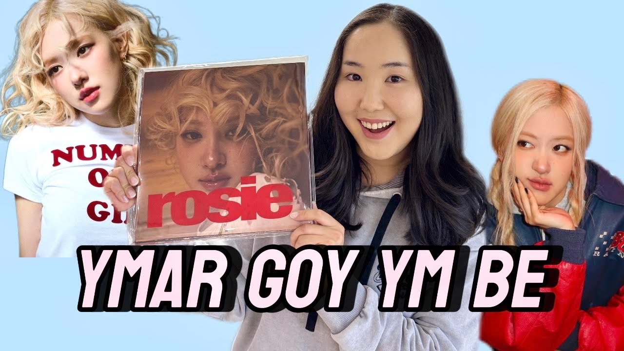 Rosie альбум хамтдаа unboxing хийцгээе💿😍