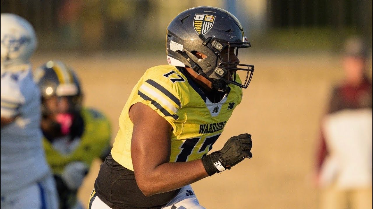 Defensive Lineman • Cidney Johnson • 6’4” 240 lbs - Merrimack College 