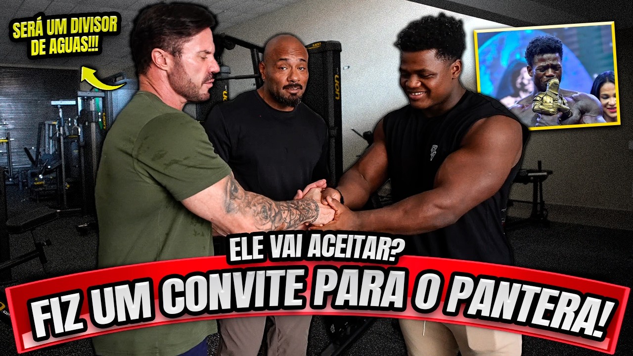 FIZ UM CONVITE ESPECIAL PARA O PANTERA - SERÁ QUE ELE ACEITOU?