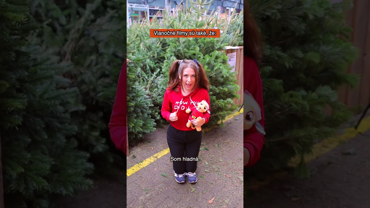 Už m&aacute;te vianočn&yacute; stromček? 🎄🤩 #denisavysnovska #detstvo #vianoce #memeczsk #zabava #protebe #preteba
