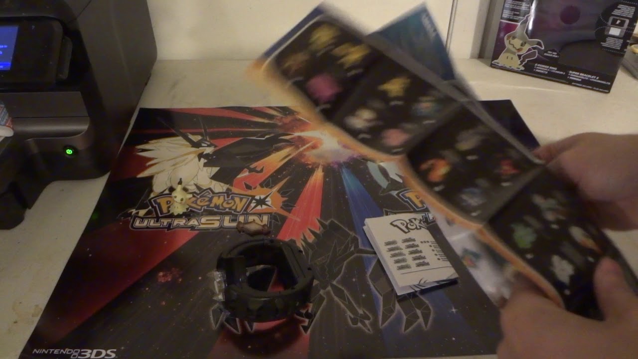 UNBOXiNG REViEW OF Pokemon Z-Power Ring and Z Crystal Set