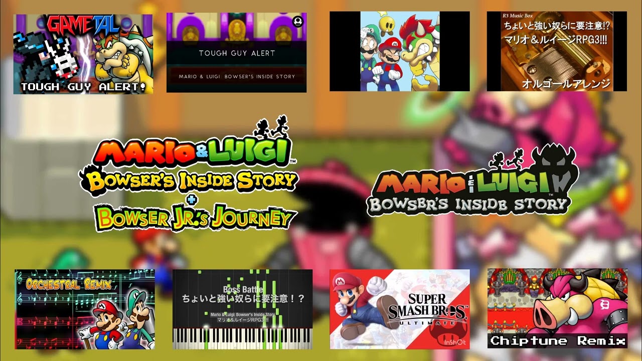 Tough Guy Alert! Ultimate MashUp (Mario&Luigi Bowser's Inside Story)