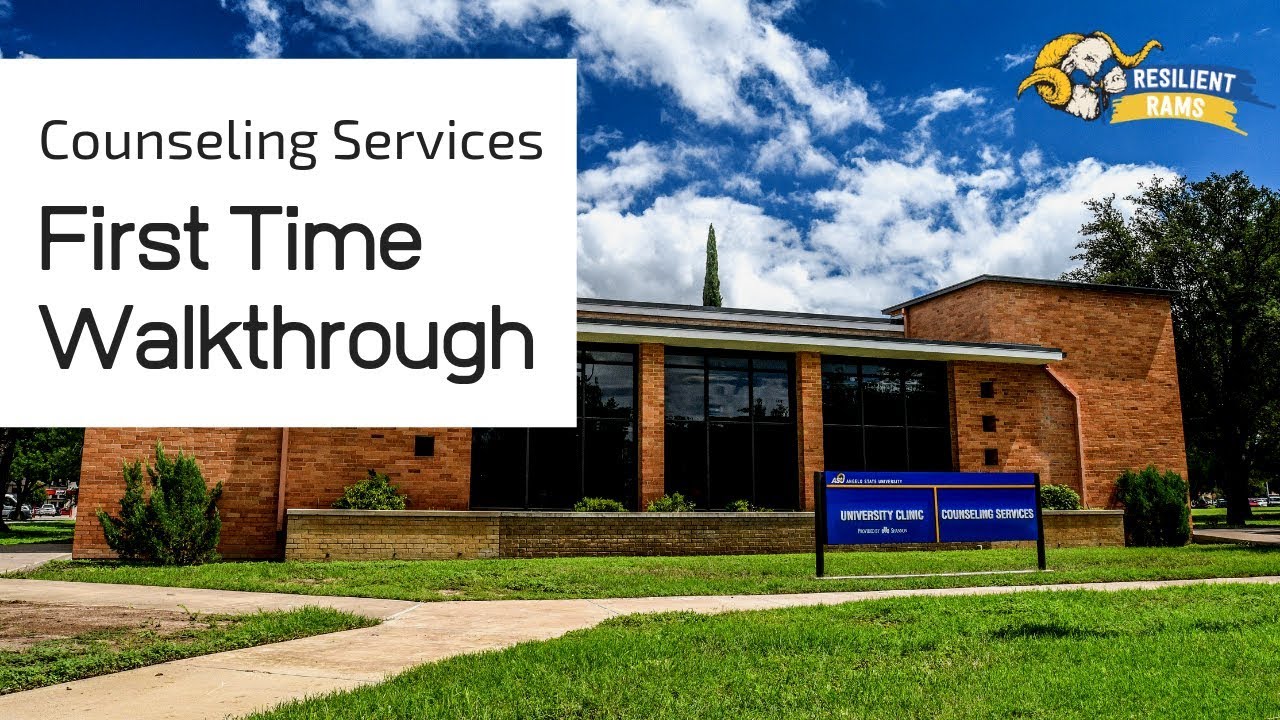 Counseling Services First Time Walkthrough