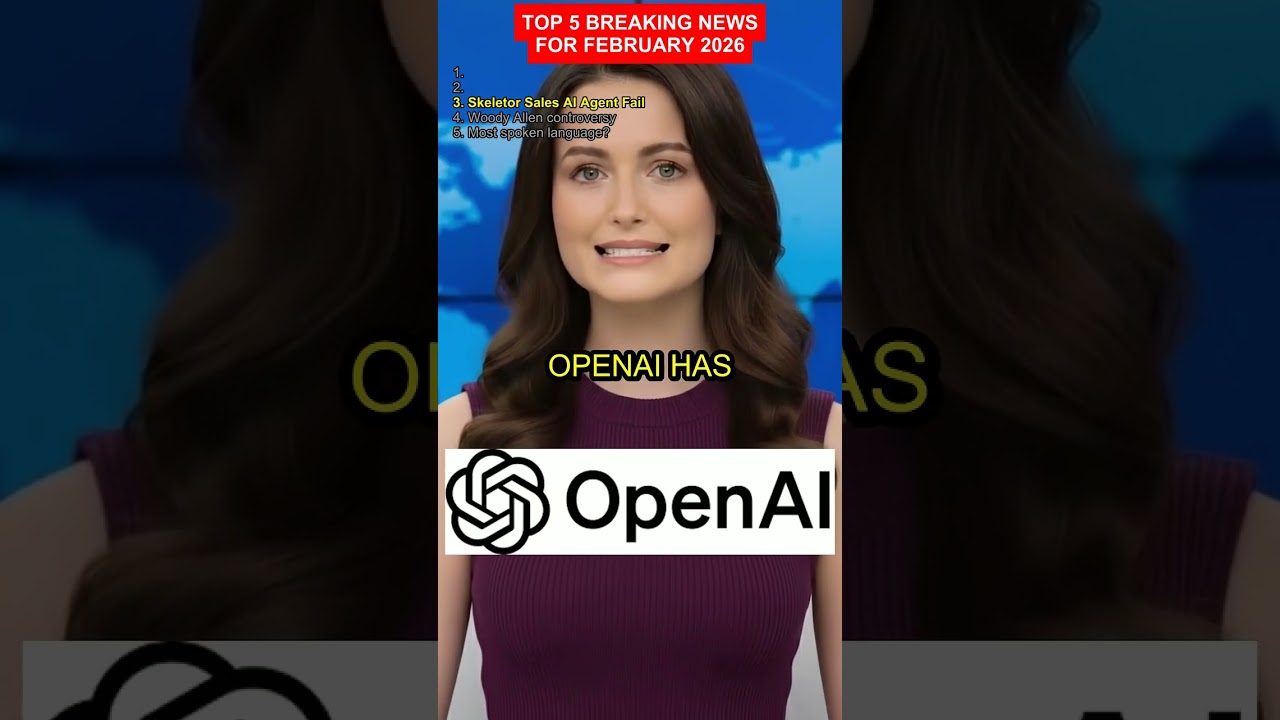 Top 5 Breaking News - February 2026 #breakingnews #satire #dadjokes #comedy