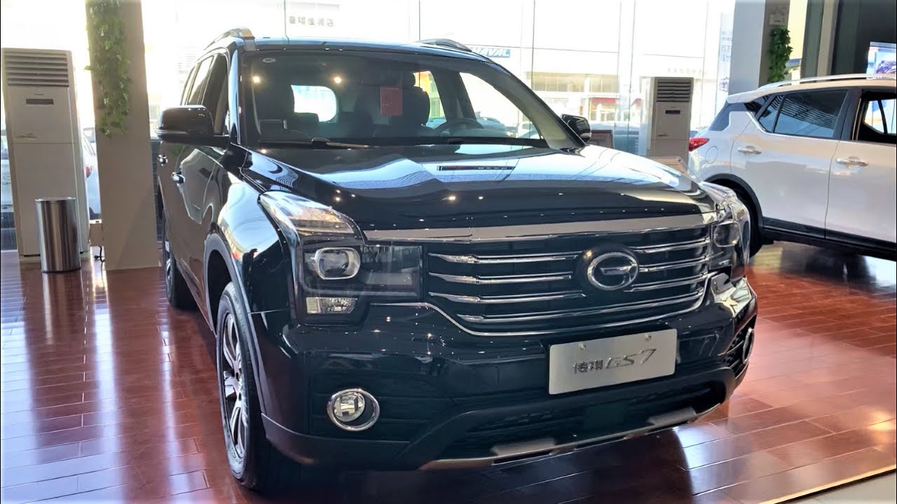 2020 GAC GS7 5Seater Walkaround- China Auto Show（2020款广汽传祺GS7，外观与内饰实拍）