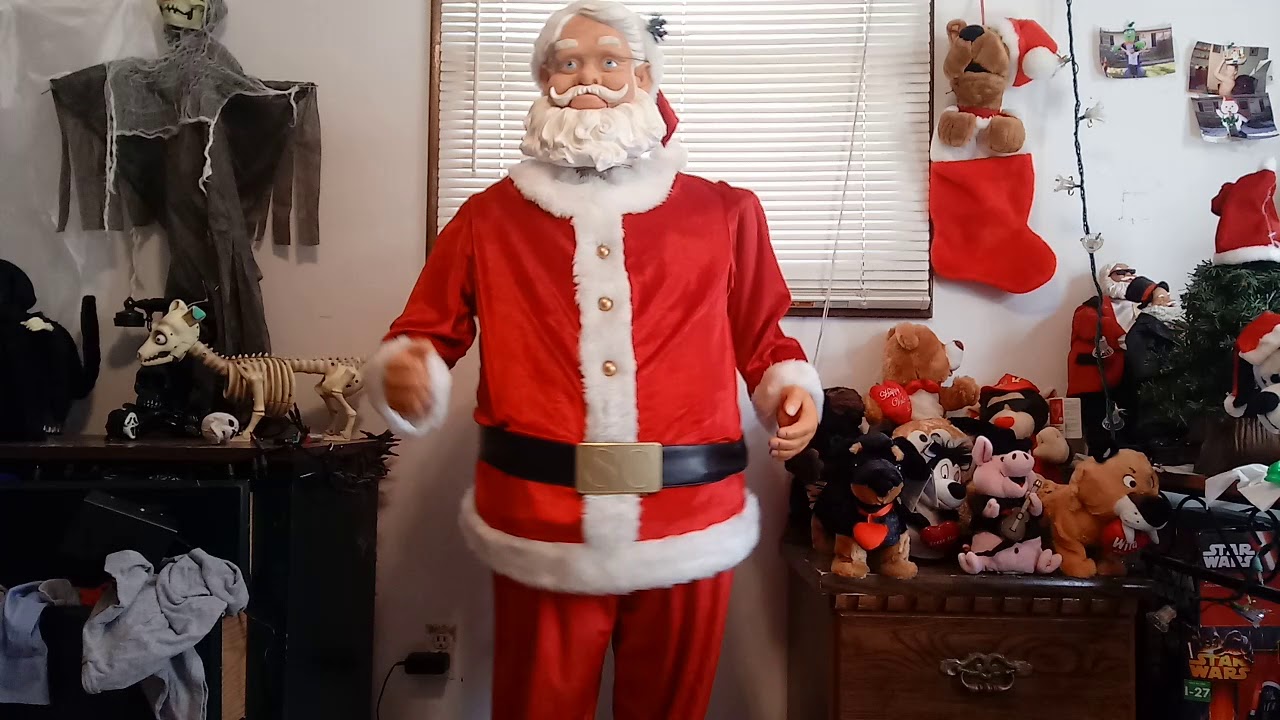 Gemmy Animated Life Size 5 foot Dancing Santa