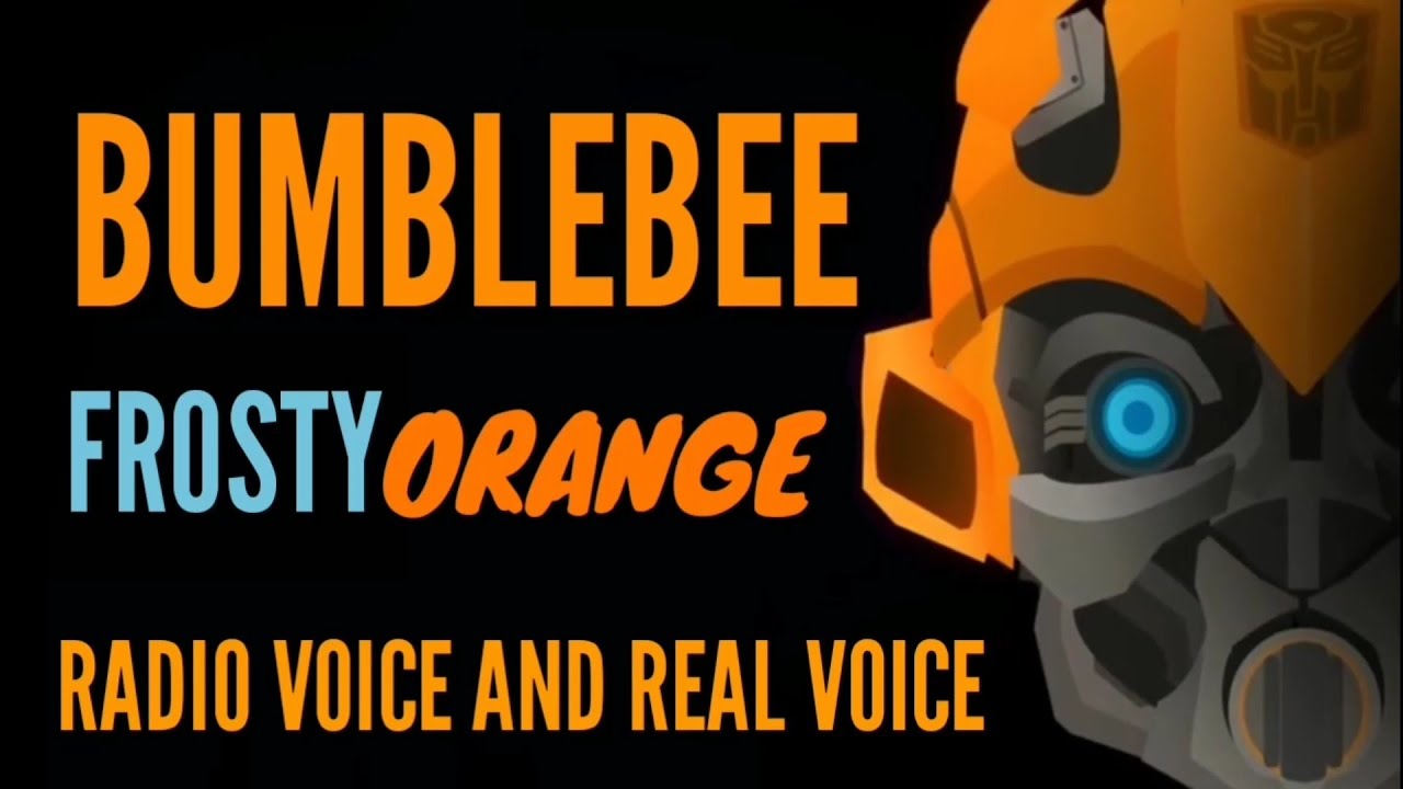 BUMBLEBEE​ RADIO VOICE AND REAL​ VOICE​ BEST​ SCENCE