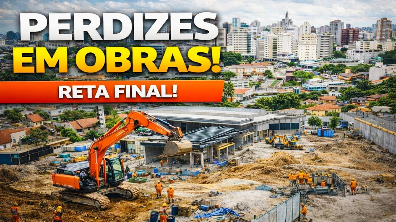 🔥🚧 FINALMENTE ANDOU? O QUE ESTÁ ACONTECENDO NA ESTAÇÃO PERDIZES 🚇👀