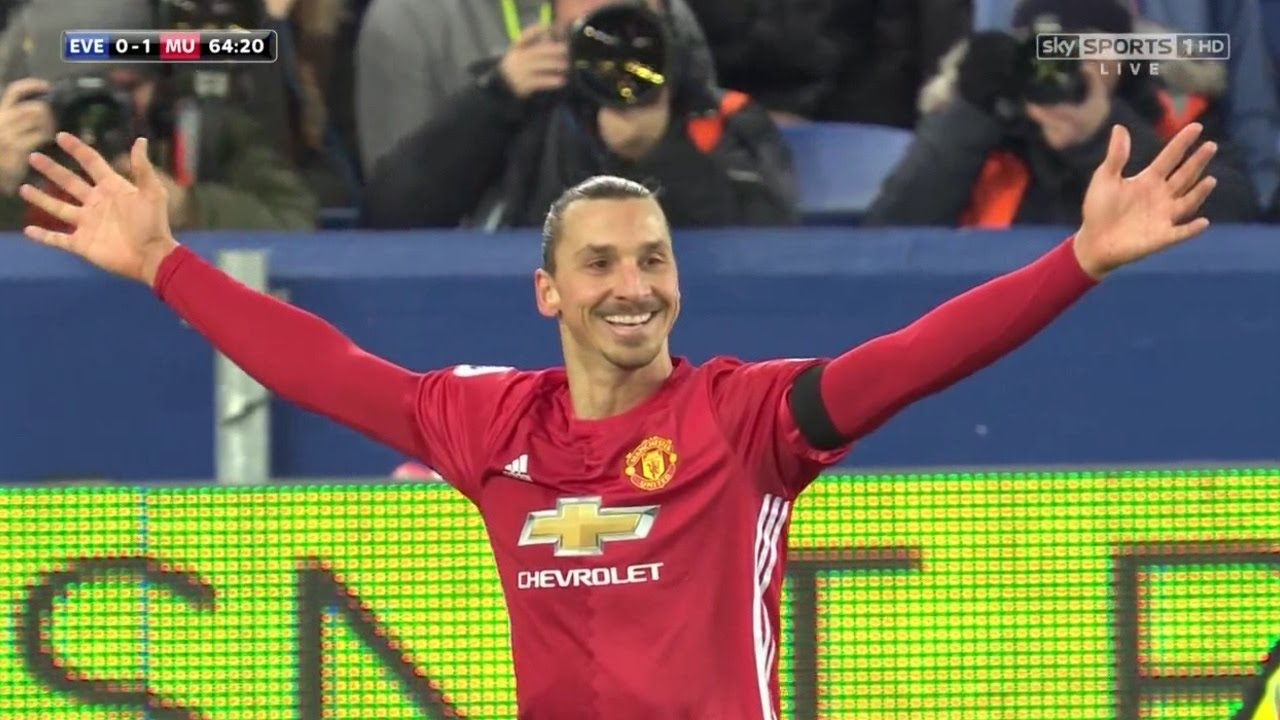 Zlatan Ibrahimovic vs FC Everton (Away) 16-17 HD 720p by Ibra10i